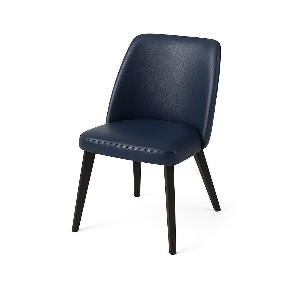 Scaun piele ALBASTRA | model SOLO