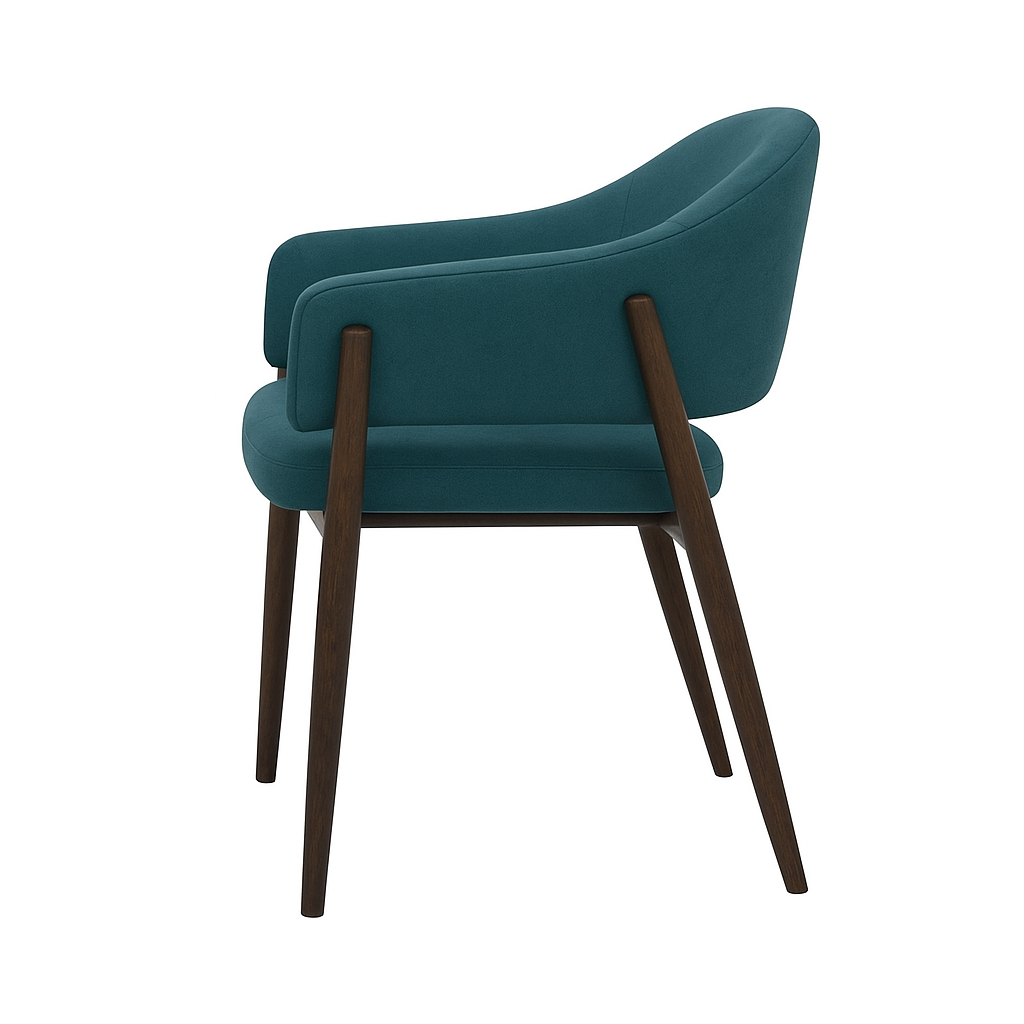 Scaun catifea BORDO | model ALBA